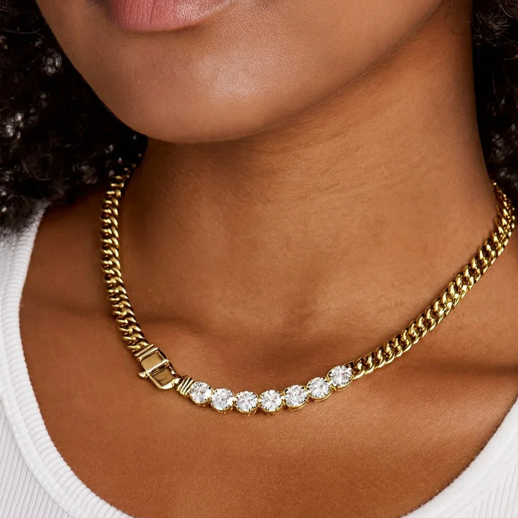 [Amore]Maelle Diamond Necklace