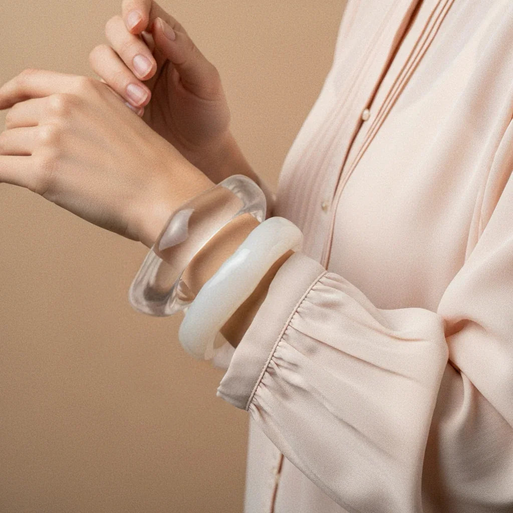 [Amore]Avaria Acrylic Bangle