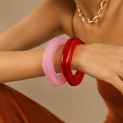 [Amore]Avaria Acrylic Bangle