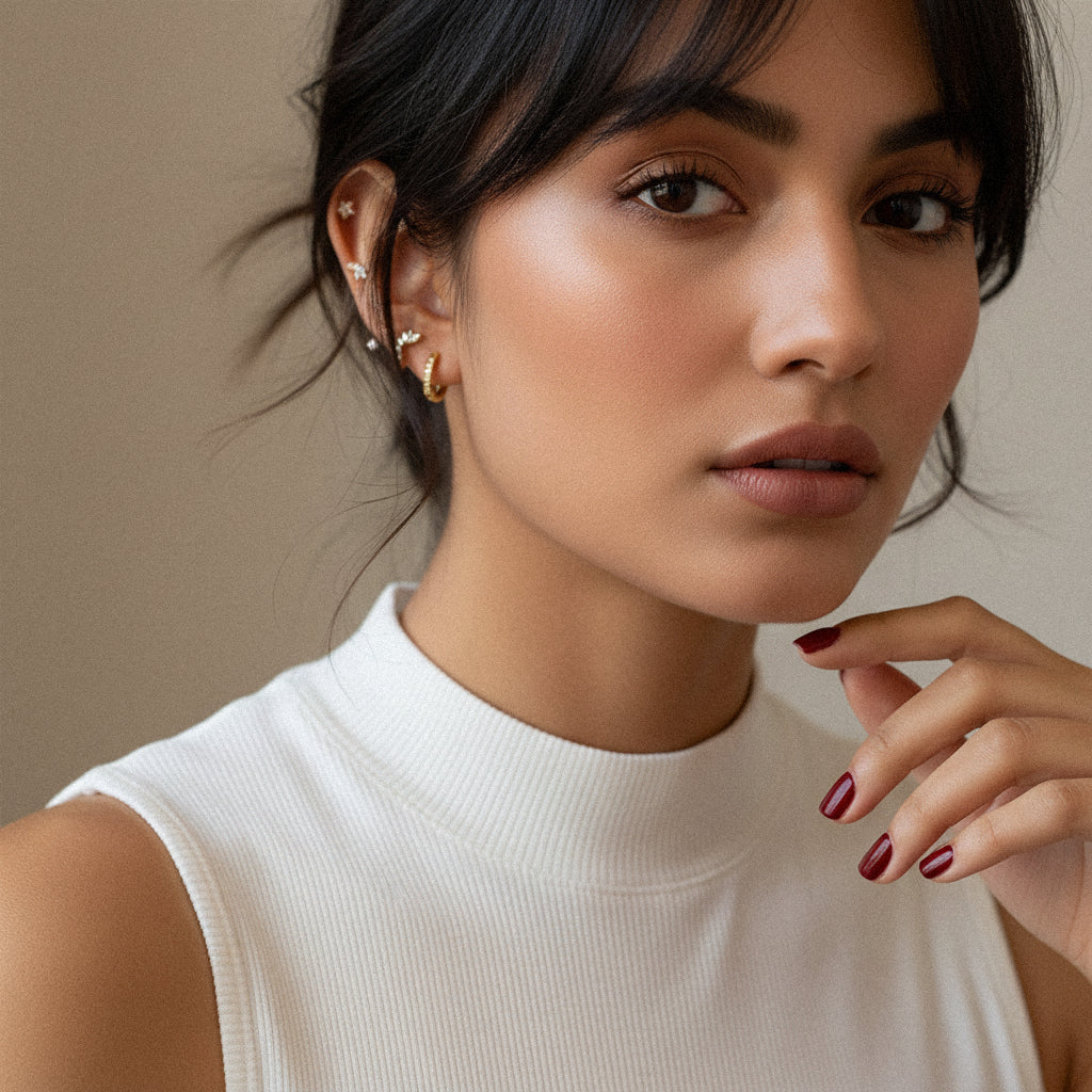 [Amore]Essential Diamond Earrings Bundle
