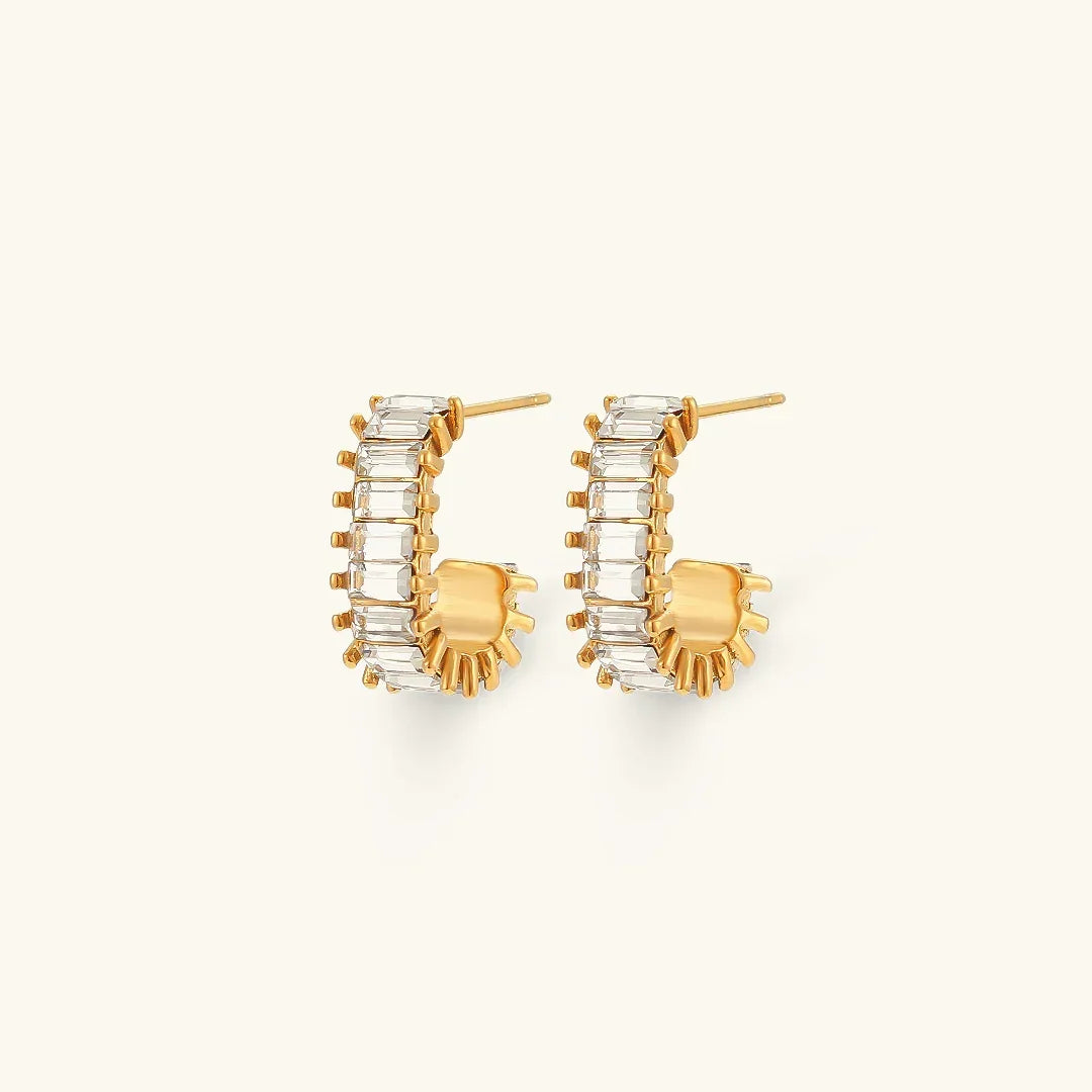 [Amore]Agnes Diamond Earrings