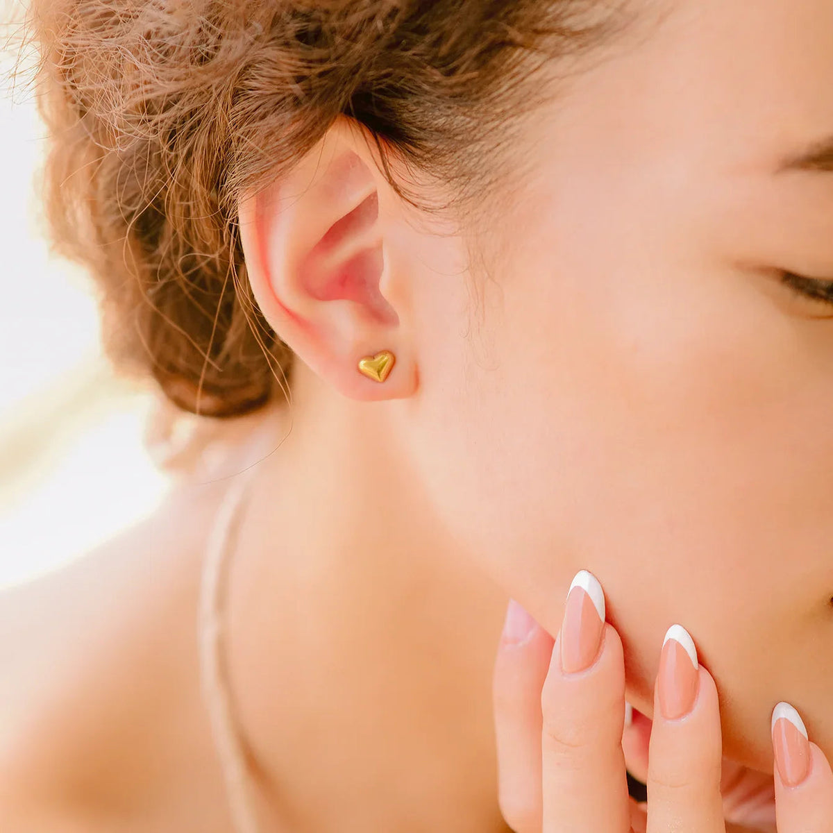 [Amore]Aiko Gold Earrings