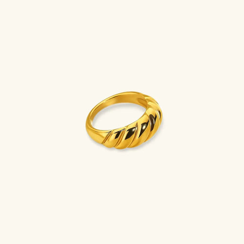 [Amore]Amaia Gold Croissant Ring
