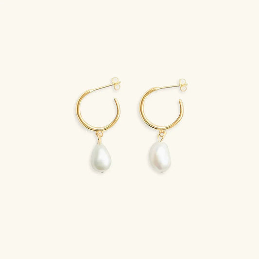 [Amore]Asa Freshwater Pearl Earrings