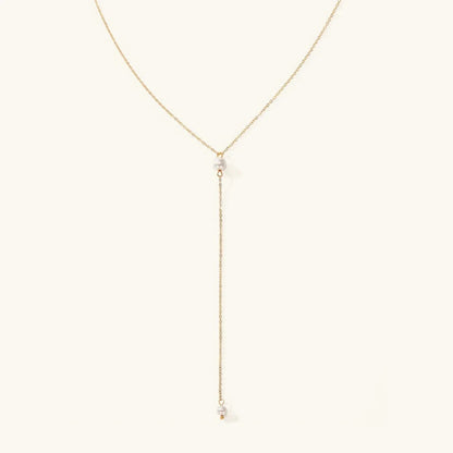 [Amore]Beatrice Pearl Tassel Necklace