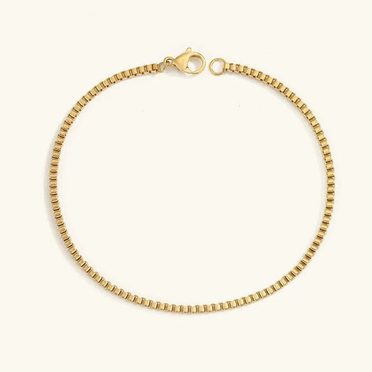 [Amore]Victoria Gold Chain Bracelet