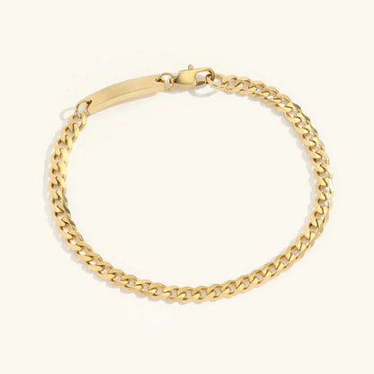 [Amore]Rosemary Gold Chain Bracelet