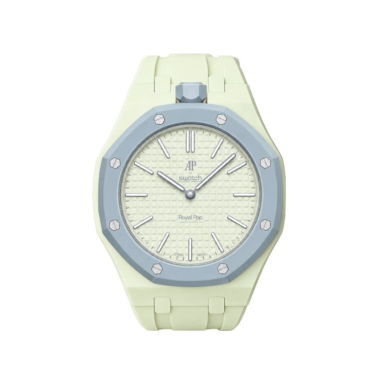 Oak Pop Exclusive Creamy Yellow Silicone Strap