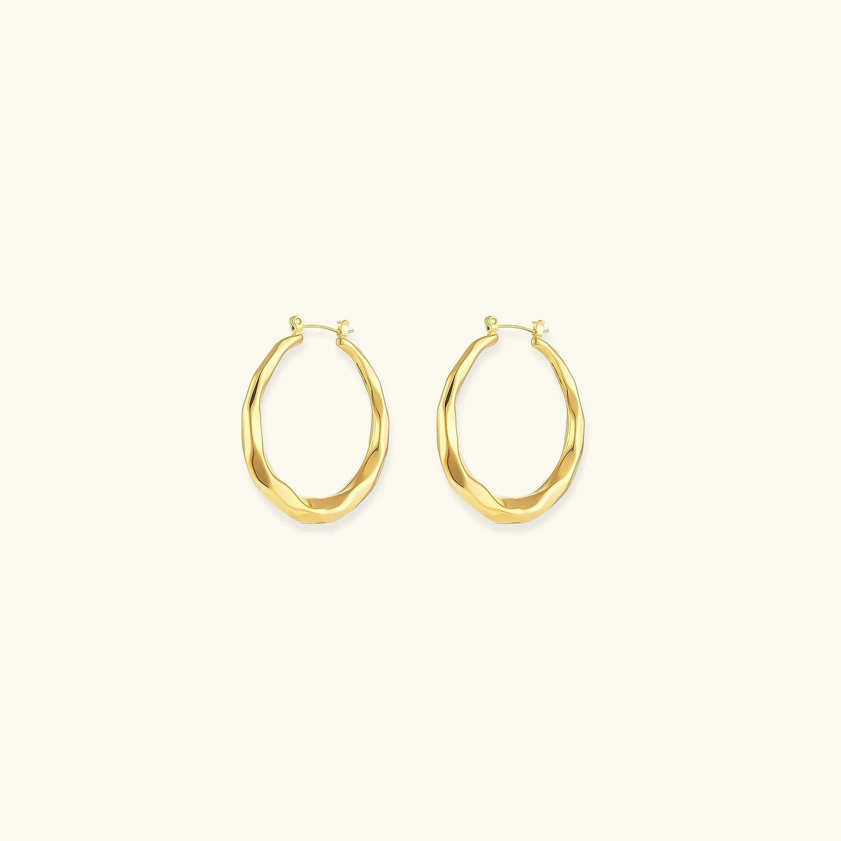[Amore]Aire Hoop Earrings