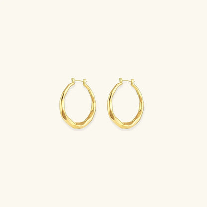 [Amore]Aire Hoop Earrings
