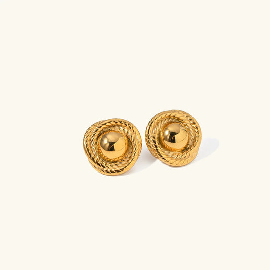 [Amore]Ariadne Gold Earrings