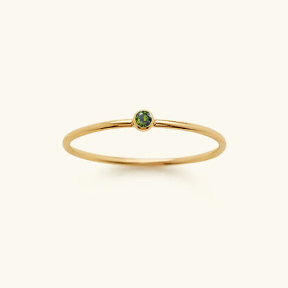 [Amore]Amelia Birthstone Stacker Ring