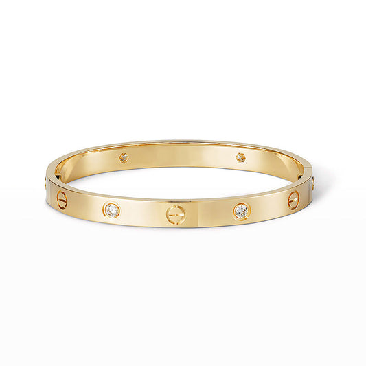 [Amore]LOVE BRACELET 6.1MM 4 DIAMONDS