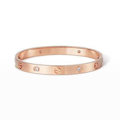 [Amore]LOVE BRACELET 6.1MM 4 DIAMONDS