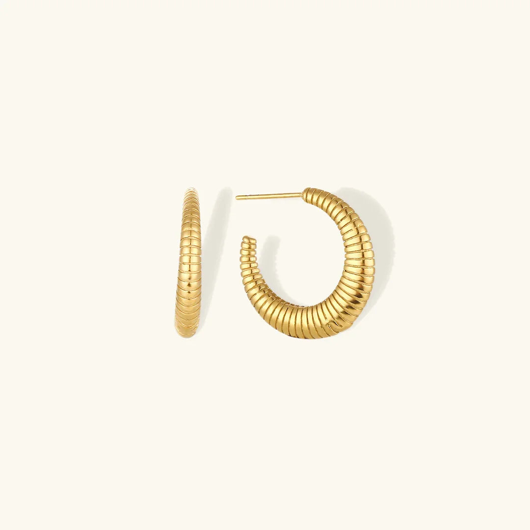 [Amore]Bailey Hoop Earrings