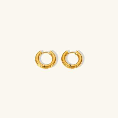 [Amore]Bold Round Hoops