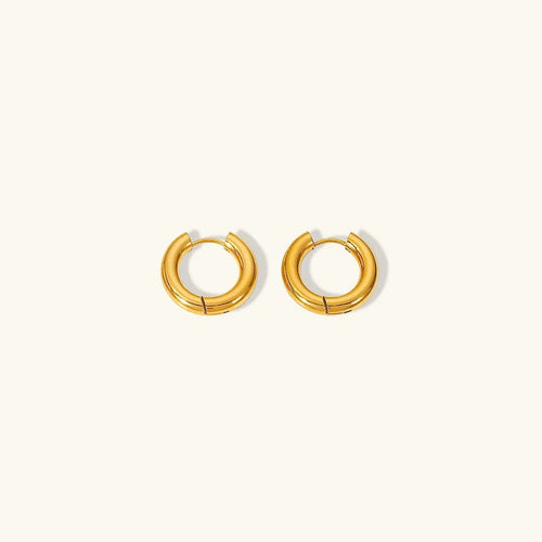 [Amore]Bold Round Hoops