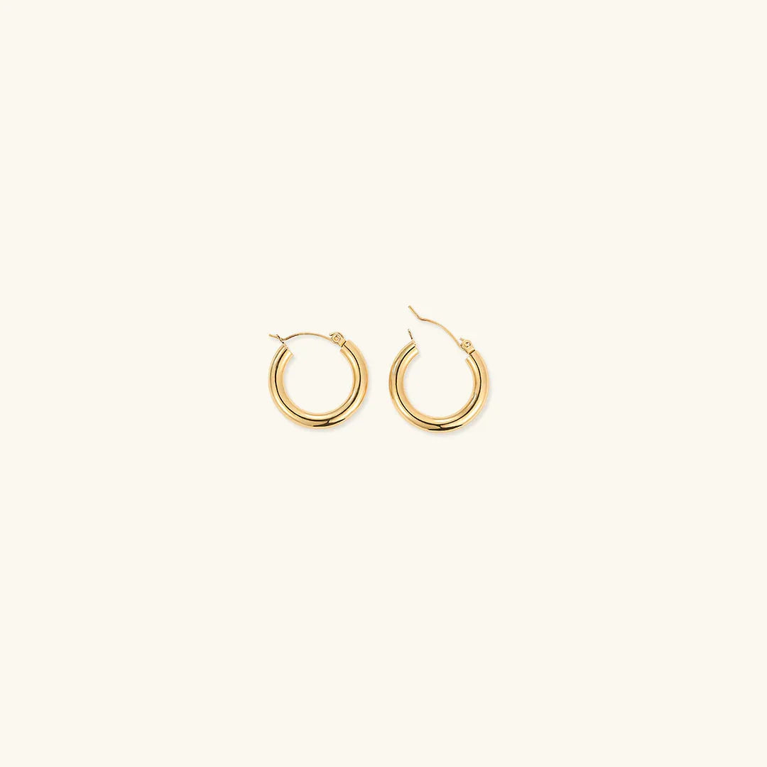 [Amore]Broad Round Hoops