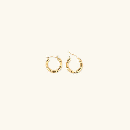 [Amore]Broad Round Hoops
