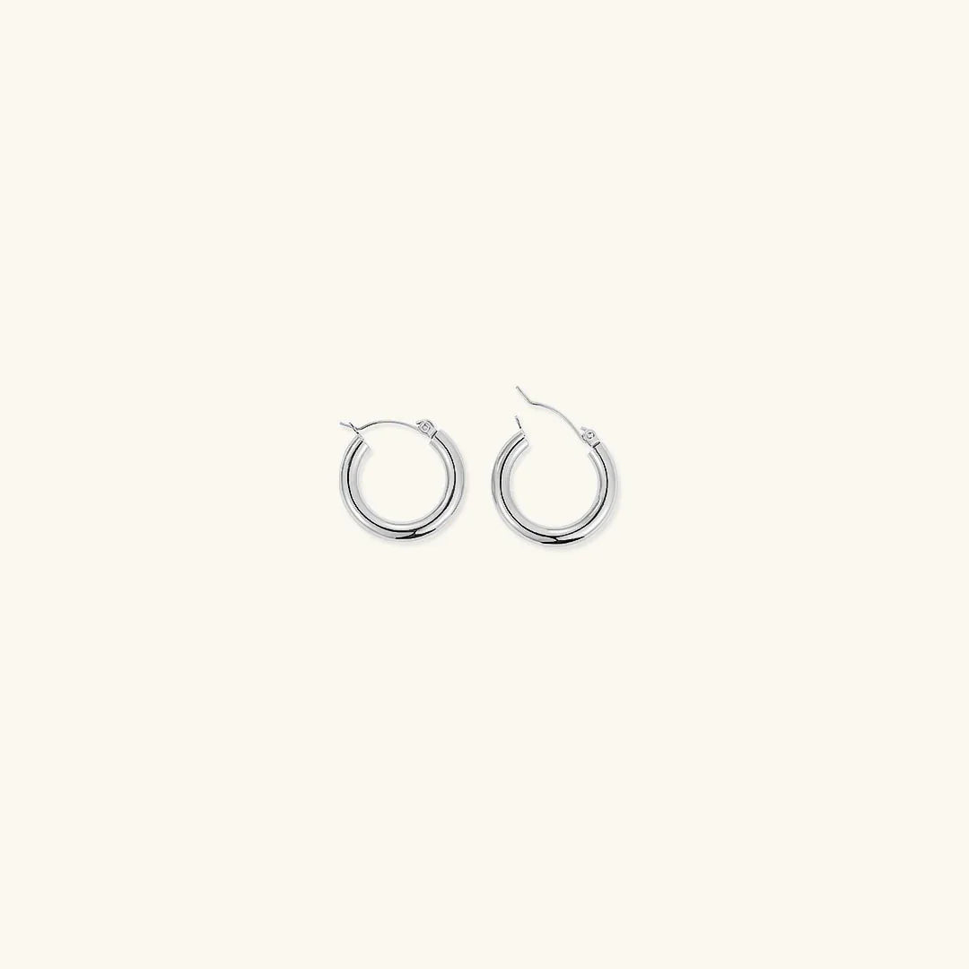 [Amore]Broad Round Hoops