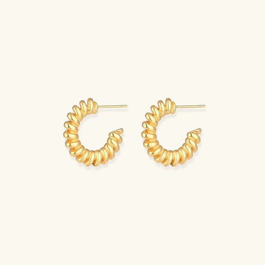 [Amore]Brynlee Twisted Earrings