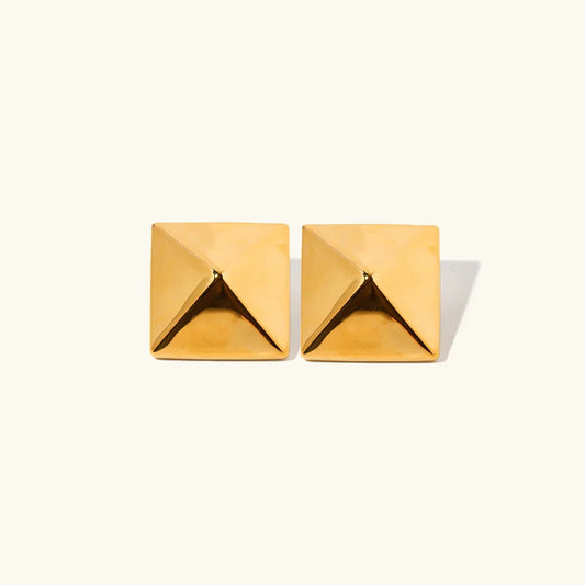 [Amore]Barbara Gold Earrings
