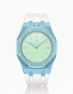 Silicone Strap & Case  Royal Pop  Blaue Acht(Customize  Colors)