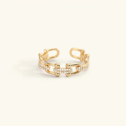 [Amore]Chloe Gold Ring