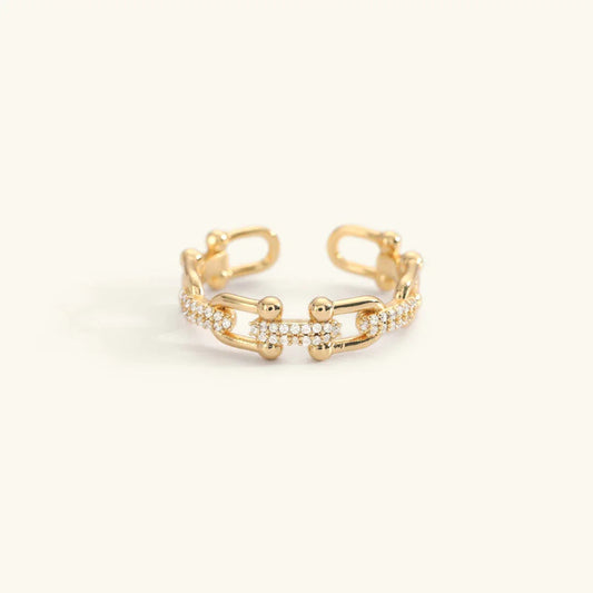 [Amore]Chloe Gold Ring