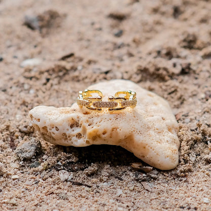 [Amore]Chloe Gold Ring