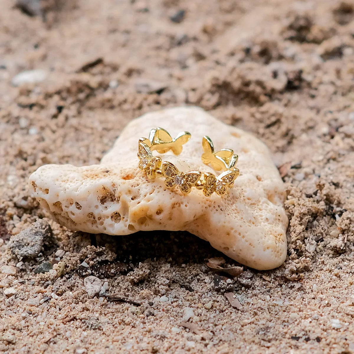 [Amore]Colleen Butterfly Gold Ring