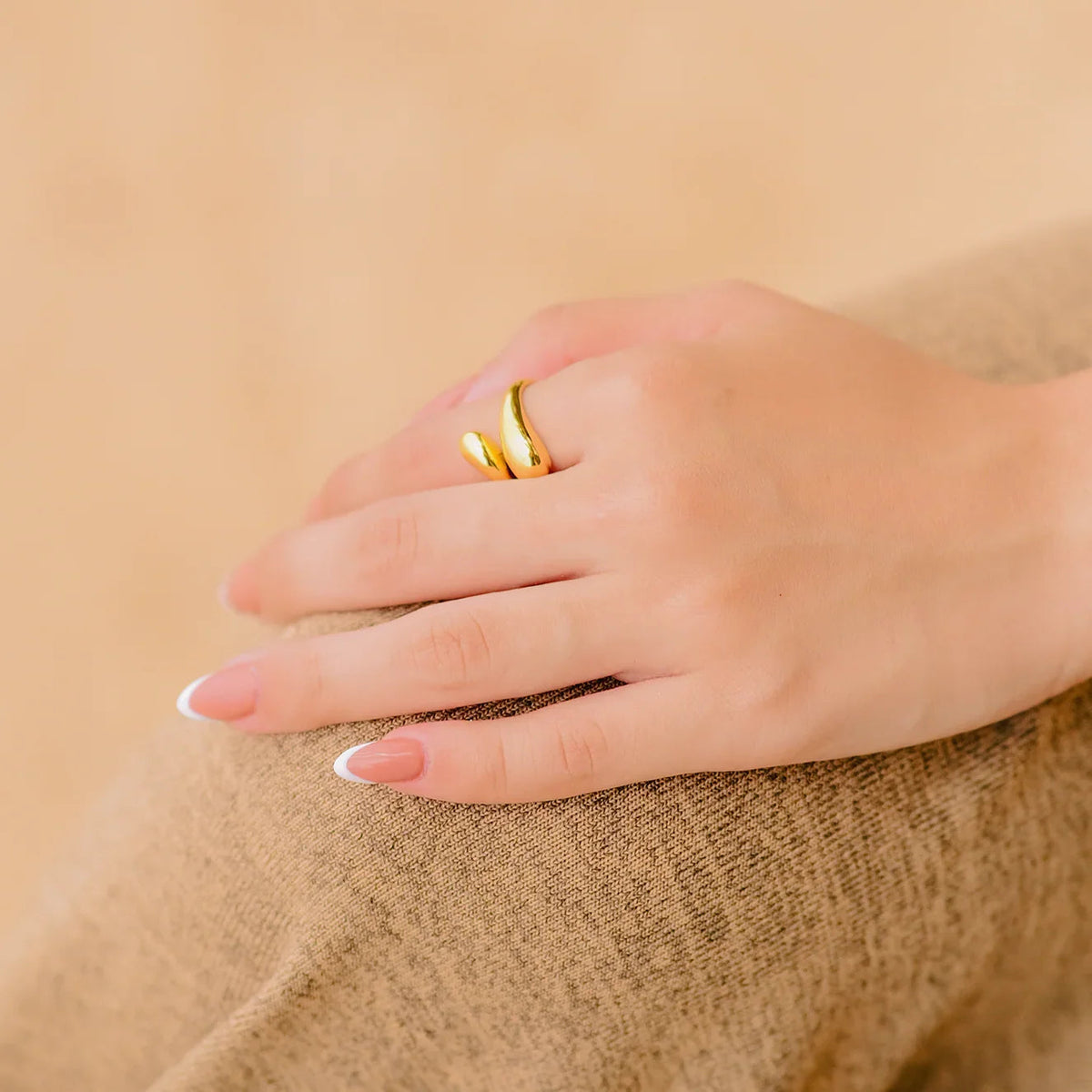 [Amore]Cora Gold Ring