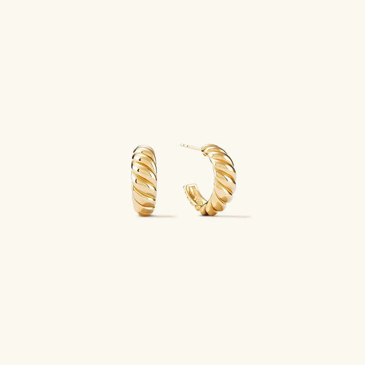 [Amore]Croissant Arc Earrings