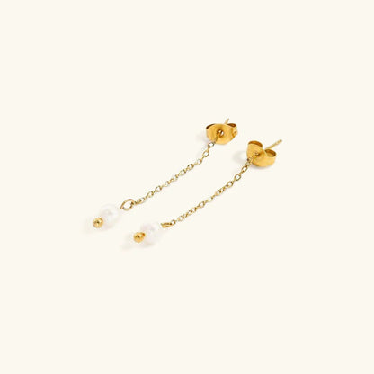[Amore]Dorothy Pearl Earrings
