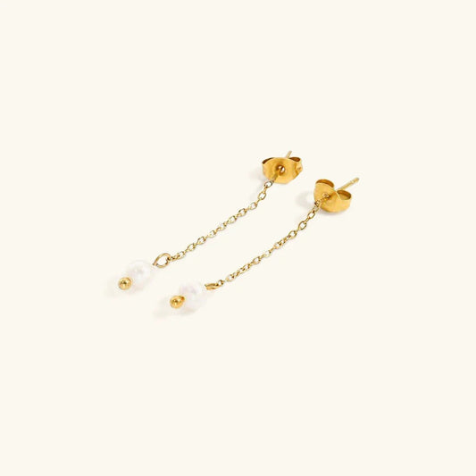 [Amore]Dorothy Pearl Earrings