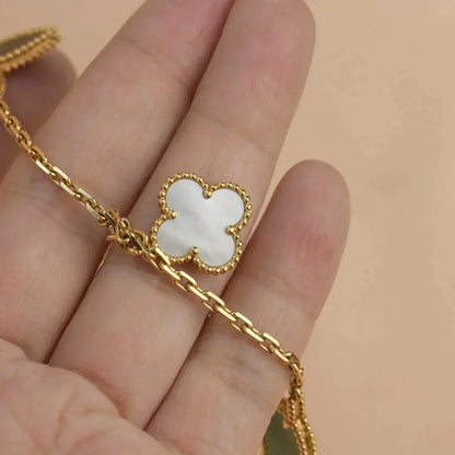[Amore]LUCKY SPRING 5 MOTIF GOLD BRACELET
