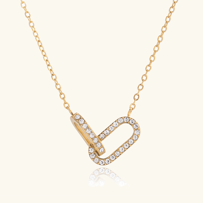 [Amore]Zoelle Interlocking Diamond Pendant