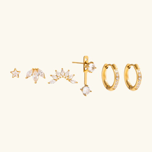 [Amore]Essential Diamond Earrings Bundle