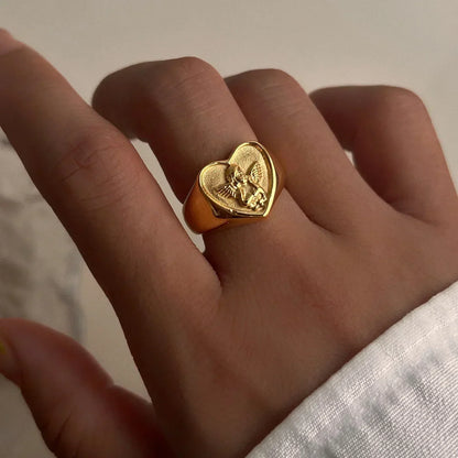 [Amore]Cupid Gold Ring
