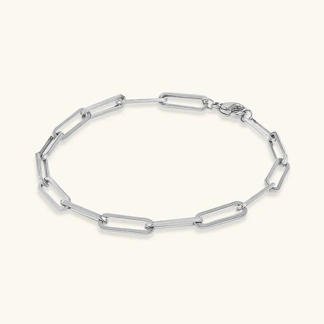 [Amore]Eloise Gold Paperclip Bracelet
