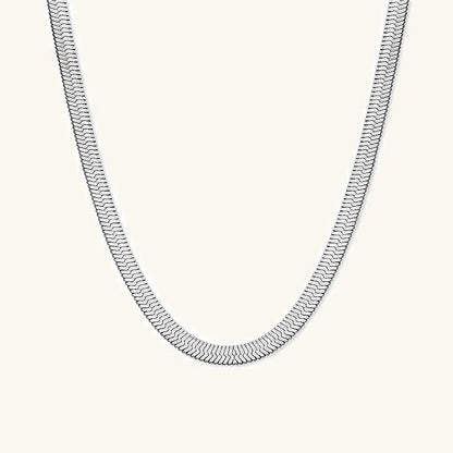 [Amore]Elysian Gold Herringbone Necklace