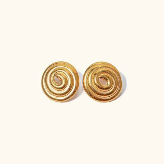 [Amore]Eliah Gold Earrings