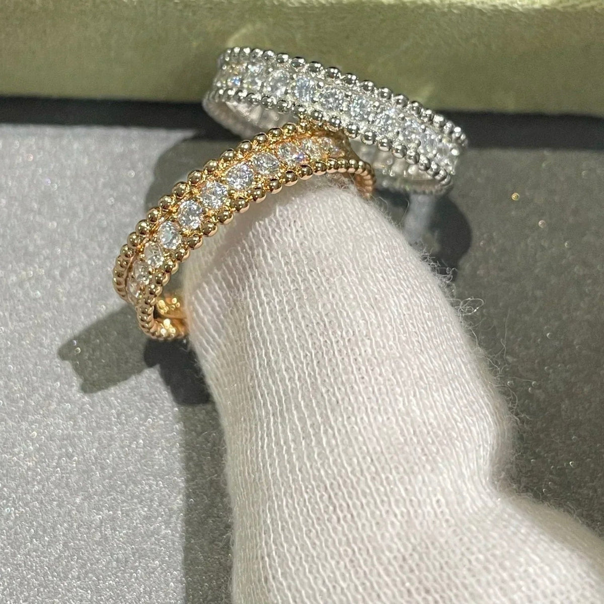 [Amore]PERLEE DIAMOND SILVER RING