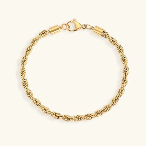 [Amore]Gigi Rope Chain Gold Bracelet