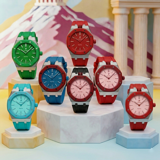 Amore Strap Exclusive Steel Case & Silicone strap