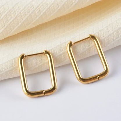 [Amore]Ambrielle Gold U Hoops