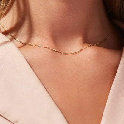 [Amore]Geordyn Gold Chain Necklace
