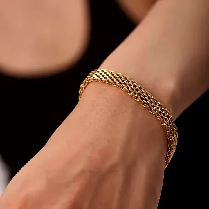 [Amore]Imara Gold Chain Bracelet