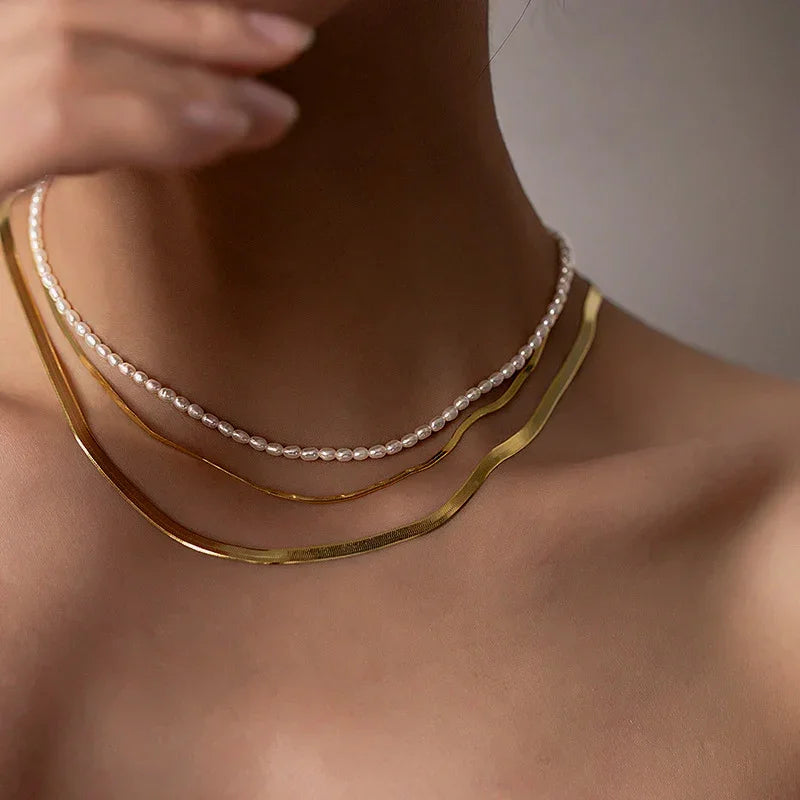 [Amore]Avaria Freshwater Pearl Choker