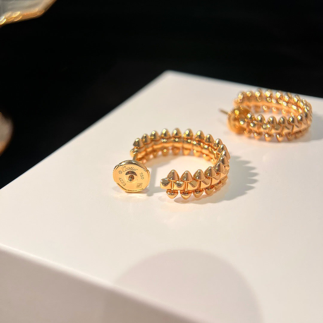 [Amore]CLASH SMALL HOOP EARRINGS